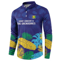 Saint Vincent Land So Beautiful Button Sweatshirt Tropical Vibes - Wonder Print Shop