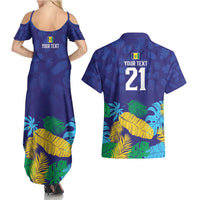 Saint Vincent Land So Beautiful Couples Matching Summer Maxi Dress and Hawaiian Shirt Tropical Vibes - Wonder Print Shop