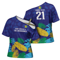 Saint Vincent Land So Beautiful Cross Shoulder Shirt Tropical Vibes - Wonder Print Shop