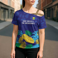 Saint Vincent Land So Beautiful Cross Shoulder Shirt Tropical Vibes - Wonder Print Shop