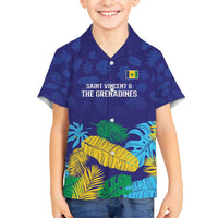 Saint Vincent Land So Beautiful Kid Hawaiian Shirt Tropical Vibes - Wonder Print Shop