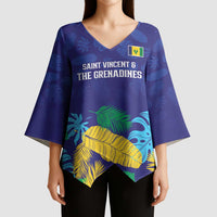 Saint Vincent Land So Beautiful Kimono Sleeve Blouse Tropical Vibes - Wonder Print Shop