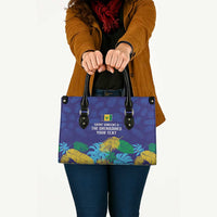 Saint Vincent Land So Beautiful Leather Bag Tropical Vibes - Wonder Print Shop