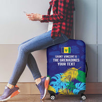 Saint Vincent Land So Beautiful Luggage Cover Tropical Vibes - Wonder Print Shop
