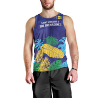 Saint Vincent Land So Beautiful Men Tank Top Tropical Vibes - Wonder Print Shop