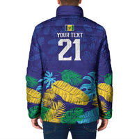 Saint Vincent Land So Beautiful Padded Jacket Tropical Vibes - Wonder Print Shop