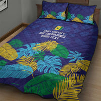 Saint Vincent Land So Beautiful Quilt Bed Set Tropical Vibes - Wonder Print Shop