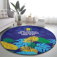 Saint Vincent Land So Beautiful Round Carpet Tropical Vibes - Wonder Print Shop
