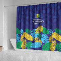 Saint Vincent Land So Beautiful Shower Curtain Tropical Vibes - Wonder Print Shop