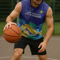 Saint Vincent Land So Beautiful Sleeveless Hoodie Tropical Vibes - Wonder Print Shop