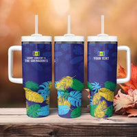 Saint Vincent Land So Beautiful Tumbler With Handle Tropical Vibes - Wonder Print Shop