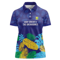 Saint Vincent Land So Beautiful Women Polo Shirt Tropical Vibes - Wonder Print Shop