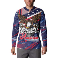 250 Years Of Service Button Sweatshirt Semiquincentennial USA Patriotic 4th Of July - Wonder Print Shop