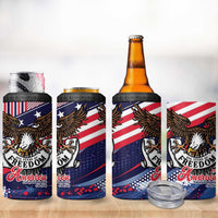 250 Years Of Service 4 in 1 Can Cooler Tumbler Semiquincentennial USA Patriotic 4th Of July - Wonder Print Shop