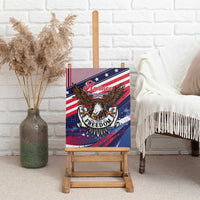 250 Years Of Service Canvas Wall Art Semiquincentennial USA Patriotic 4th Of July - Wonder Print Shop