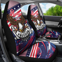 250 Years Of Service Car Seat Cover Semiquincentennial USA Patriotic 4th Of July - Wonder Print Shop