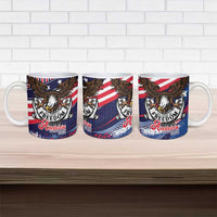 250 Years Of Service Ceramic Mug Semiquincentennial USA Patriotic 4th Of July - Wonder Print Shop