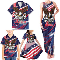 250 Years Of Service Family Matching Tank Maxi Dress and Hawaiian Shirt Semiquincentennial USA Patriotic 4th Of July - Wonder Print Shop