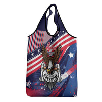 250 Years Of Service Grocery Bag Semiquincentennial USA Patriotic 4th Of July - Wonder Print Shop