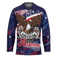 250 Years Of Service Hockey Jersey Semiquincentennial USA Patriotic 4th Of July - Wonder Print Shop