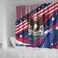 250 Years Of Service Shower Curtain Semiquincentennial USA Patriotic 4th Of July - Wonder Print Shop