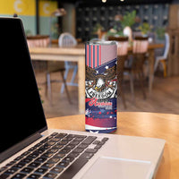 250 Years Of Service Skinny Tumbler Semiquincentennial USA Patriotic 4th Of July - Wonder Print Shop