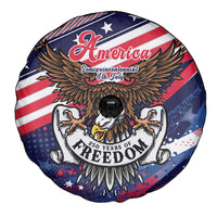 250 Years Of Service Spare Tire Cover Semiquincentennial USA Patriotic 4th Of July - Wonder Print Shop