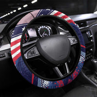 250 Years Of Service Steering Wheel Cover Semiquincentennial USA Patriotic 4th Of July - Wonder Print Shop