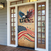 America 250th Anniversary Door Cover Eagle Us Flag July 4Th - Wonder Print Shop