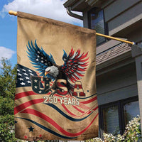 America 250th Anniversary Garden Flag Eagle Us Flag July 4Th - Wonder Print Shop