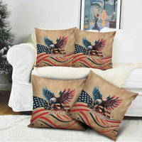 America 250th Anniversary Pillow Cover Eagle Us Flag July 4Th - Wonder Print Shop