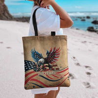 America 250th Anniversary Tote Bag Eagle Us Flag July 4Th - Wonder Print Shop