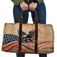America 250th Anniversary Travel Bag Eagle Us Flag July 4Th - Wonder Print Shop