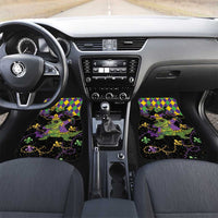 Mardi Gras Alligator Car Mats Mardigator On Tuesdays We Wear Beads - Wonder Print Shop