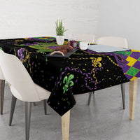 Mardi Gras Alligator Tablecloth Mardigator On Tuesdays We Wear Beads - Wonder Print Shop