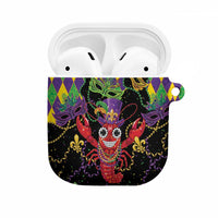 Mardi Gras Crawfish AirPods Case On Tuesdays We Wear Beads - Wonder Print Shop