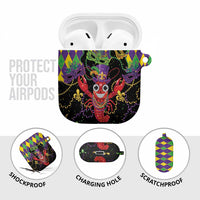 Mardi Gras Crawfish AirPods Case On Tuesdays We Wear Beads - Wonder Print Shop