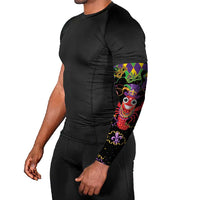 Mardi Gras Crawfish Arm Sleeves On Tuesdays We Wear Beads - Wonder Print Shop