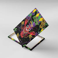 Mardi Gras Crawfish Canvas Wall Art On Tuesdays We Wear Beads - Wonder Print Shop