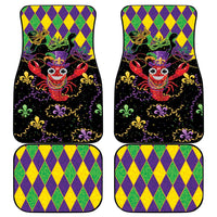 Mardi Gras Crawfish Car Mats On Tuesdays We Wear Beads - Wonder Print Shop