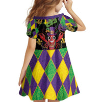 Mardi Gras Crawfish Family Matching Off Shoulder Maxi Dress and Hawaiian Shirt On Tuesdays We Wear Beads - Wonder Print Shop