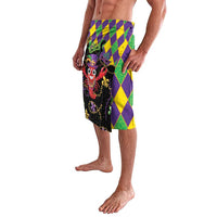 Mardi Gras Crawfish Lavalava On Tuesdays We Wear Beads - Wonder Print Shop