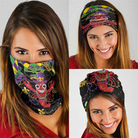 Mardi Gras Crawfish Neck Gaiter On Tuesdays We Wear Beads - Wonder Print Shop