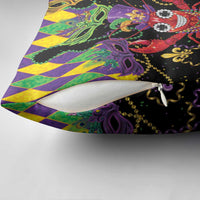 Mardi Gras Crawfish Pillow Cover On Tuesdays We Wear Beads - Wonder Print Shop