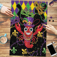 Mardi Gras Crawfish Puzzle On Tuesdays We Wear Beads - Wonder Print Shop