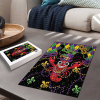 Mardi Gras Crawfish Puzzle On Tuesdays We Wear Beads - Wonder Print Shop