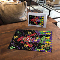 Mardi Gras Crawfish Puzzle On Tuesdays We Wear Beads - Wonder Print Shop