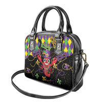 Mardi Gras Crawfish Shoulder Handbag On Tuesdays We Wear Beads - Wonder Print Shop