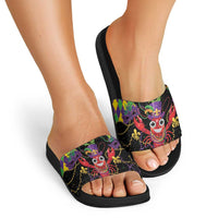 Mardi Gras Crawfish Slide Sandals On Tuesdays We Wear Beads - Wonder Print Shop
