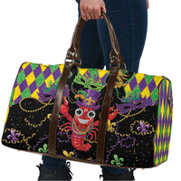 Mardi Gras Crawfish Travel Bag On Tuesdays We Wear Beads - Wonder Print Shop